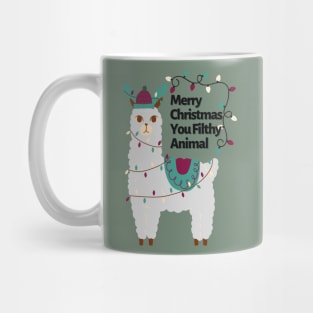 Merry Christmas You Filthy Animal Mug